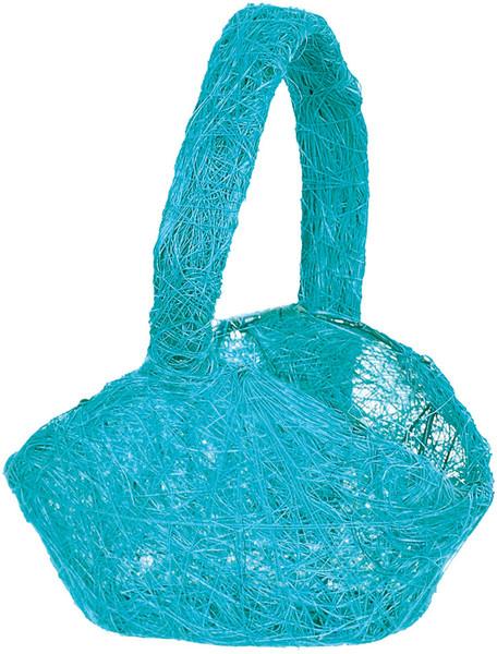 Streukörbchen "Sisal" türkis